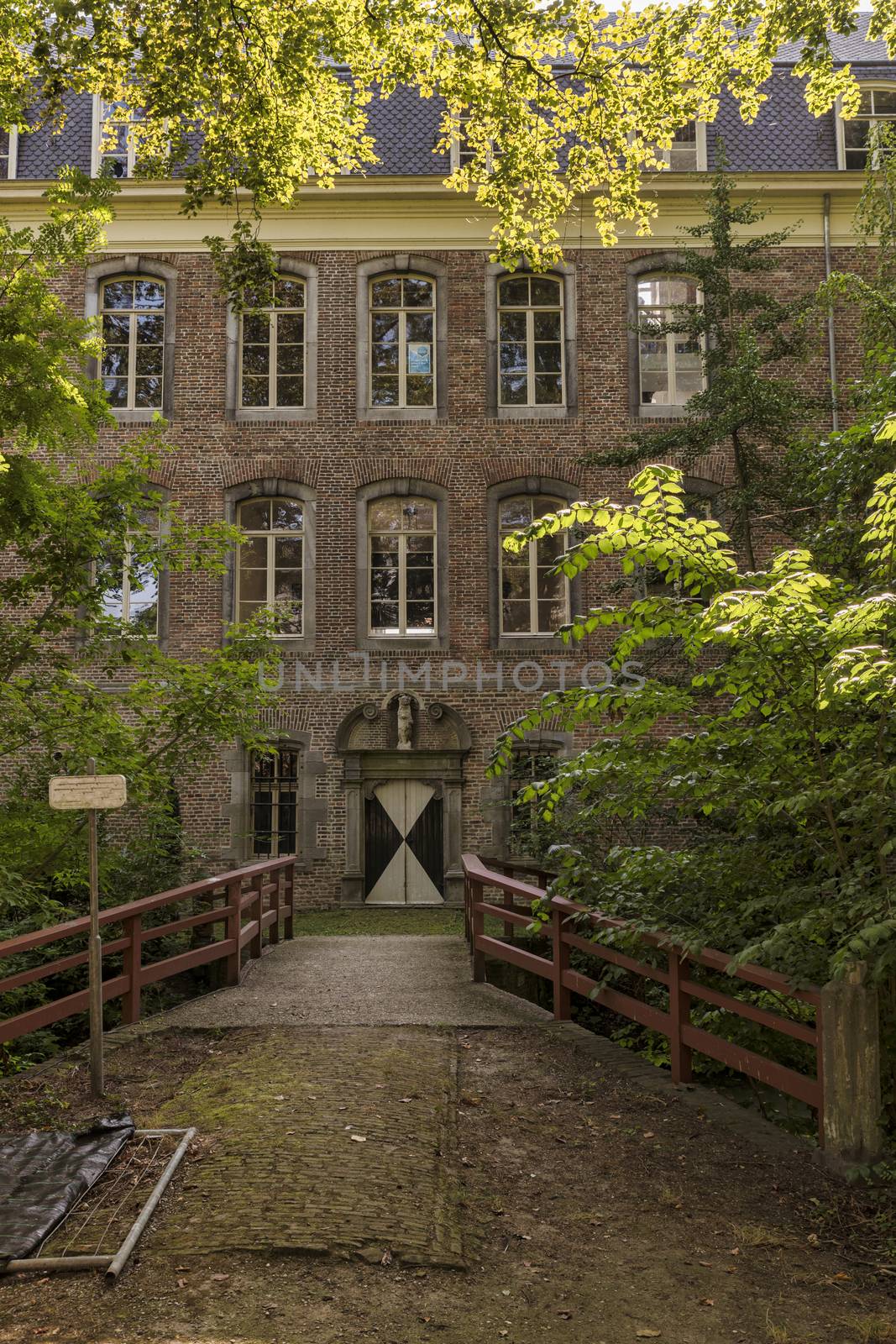 Medieval castle of Gemert in the Netherlands built in 1391