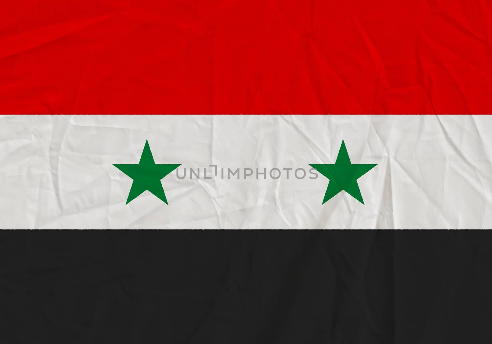 Syria grunge flag. Patriotic background. National flag of Syria