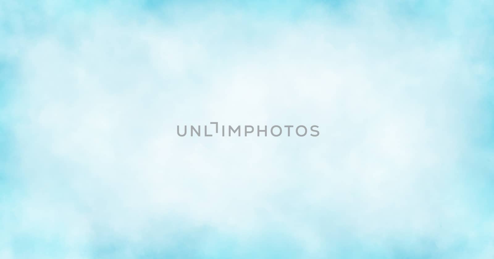 Abstract Bluesky  Water color background, Illustration, texture for design