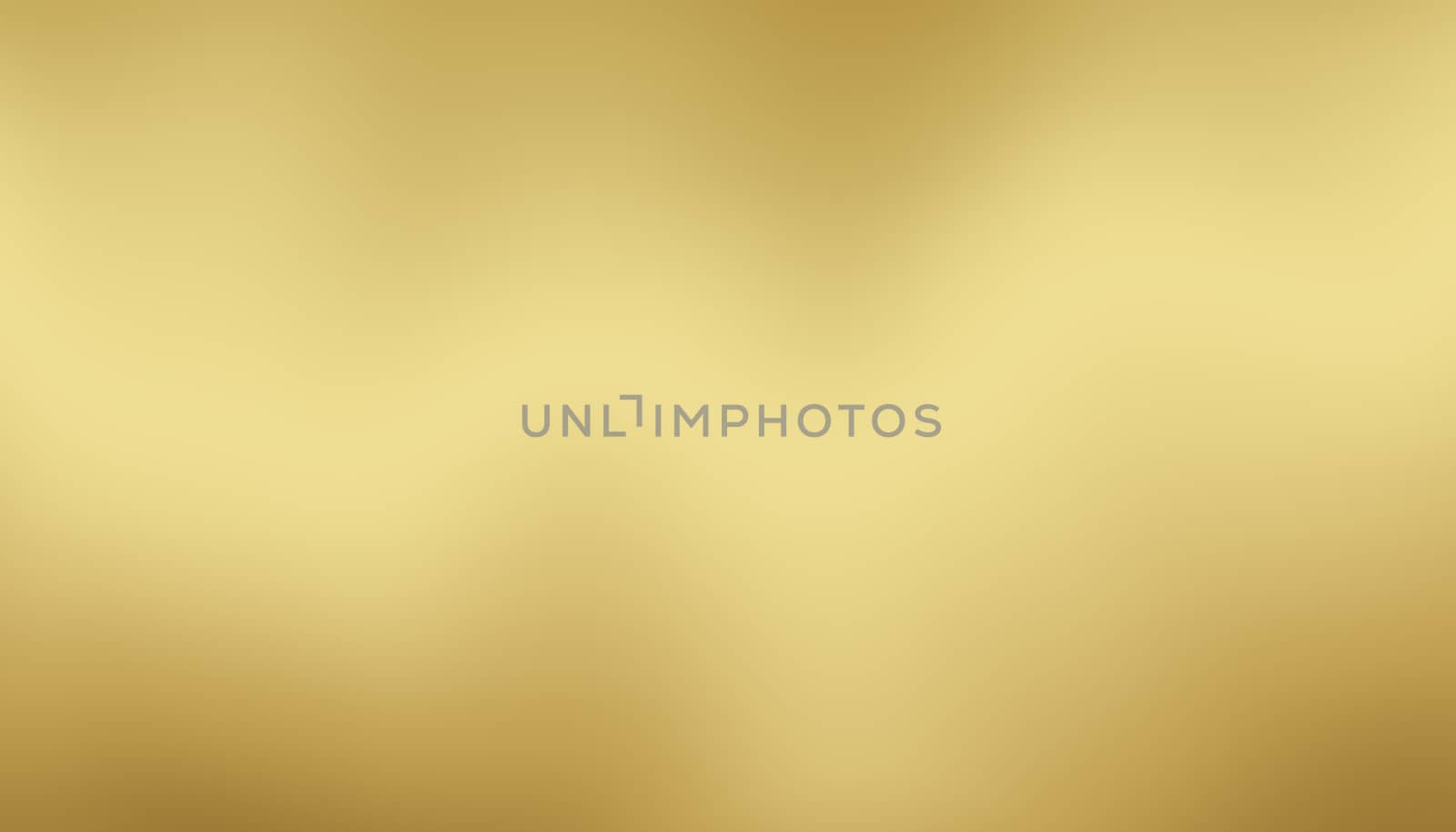 Gold gradient blurred background with soft glowing backdrop, background texture for design