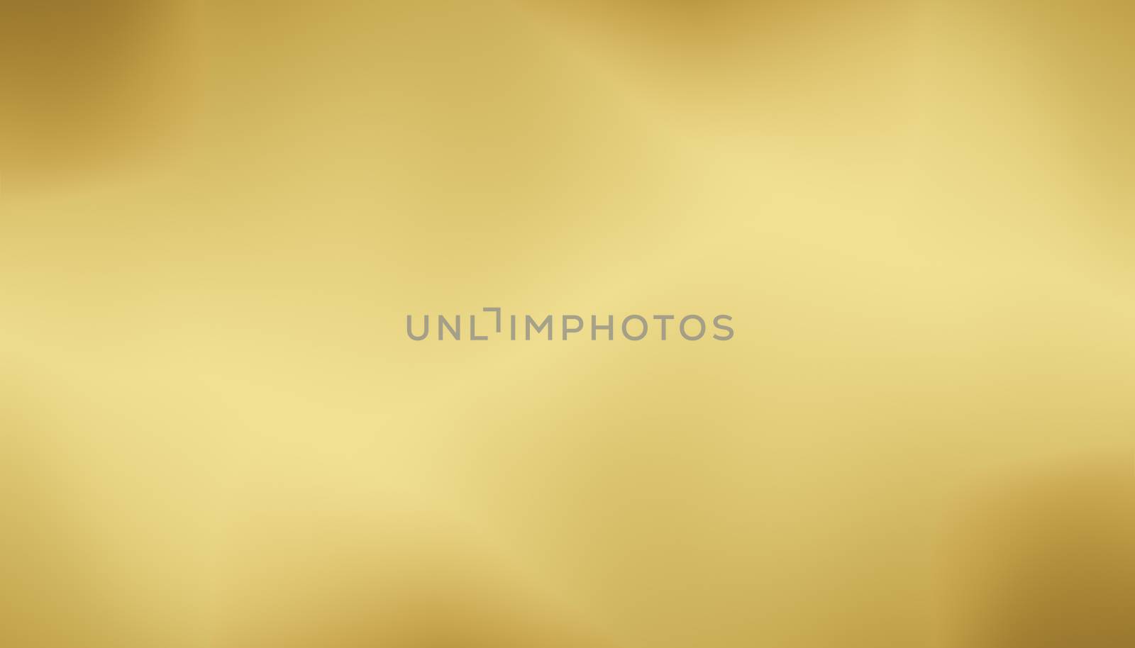 Gold gradient blurred background with soft glowing backdrop, background texture for design