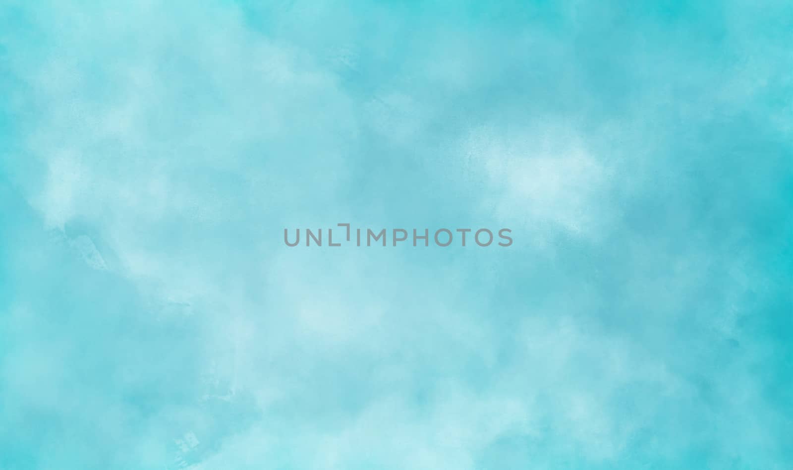 Abstract Bluesky  Water color background, Illustration, texture for design