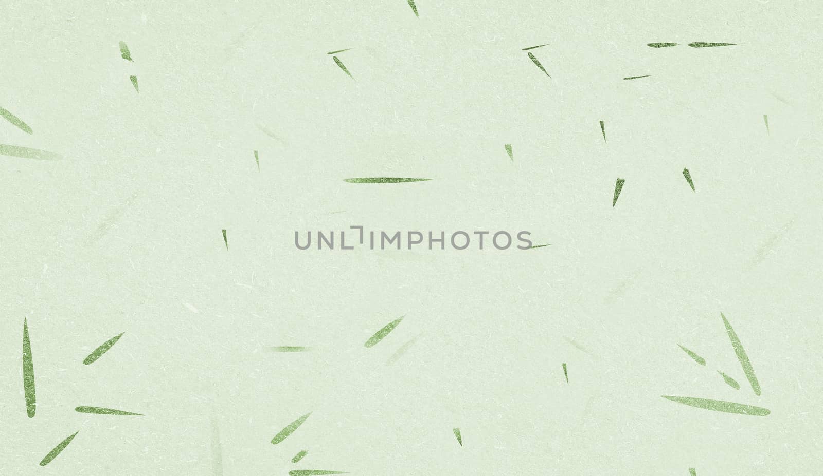 Green Mulberry Paper with Bamboo leaf texture background, Handmade paper horizontal with Unique design of paper, Soft natural paper style For aesthetic creative design
