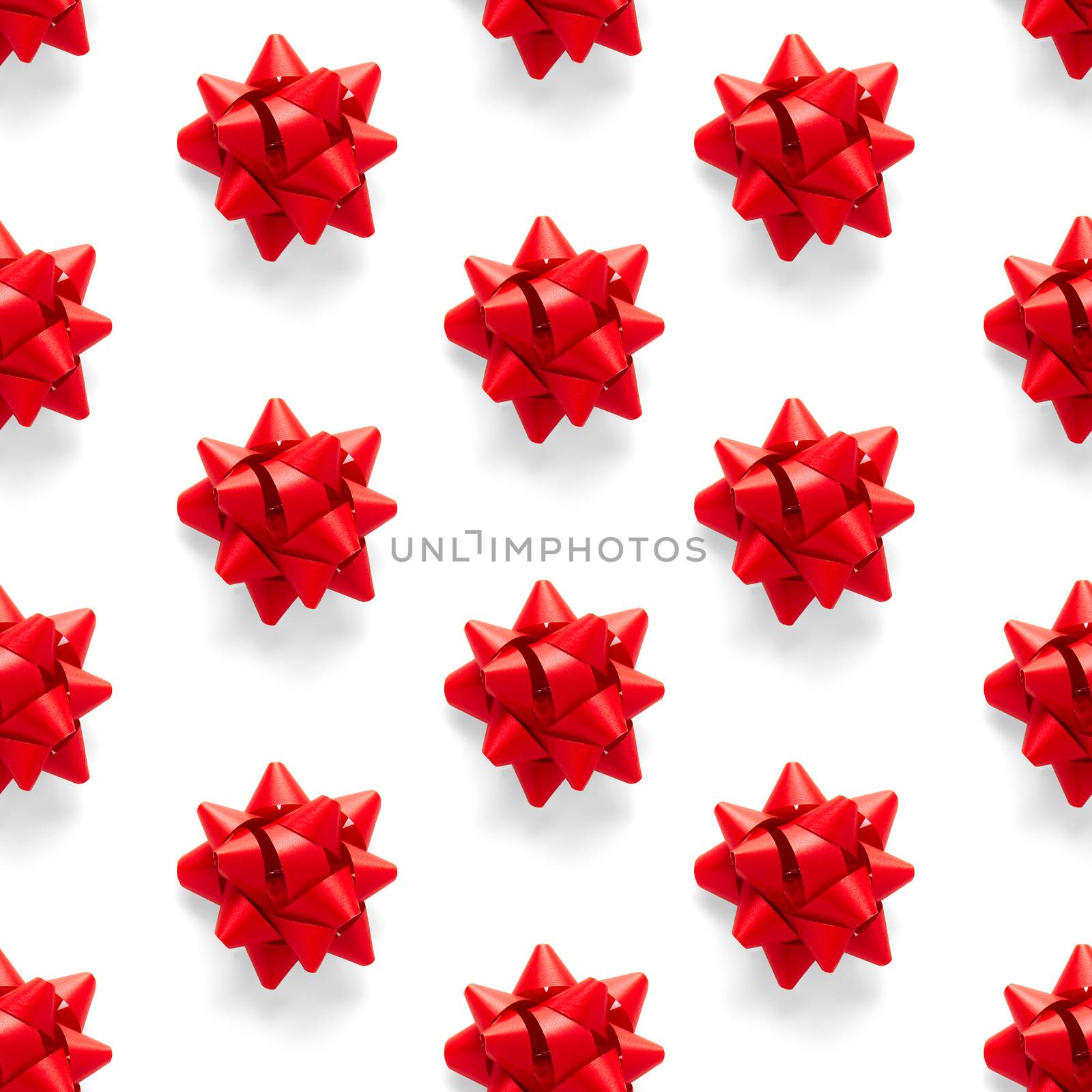 Seamless regular creative Christmas pattern with New Year decorations on white background. xmas Modern Seamless pattern made from christmas decorations. Photo quality pattern for fabric, prints, wallpapers, banners or creative design works.