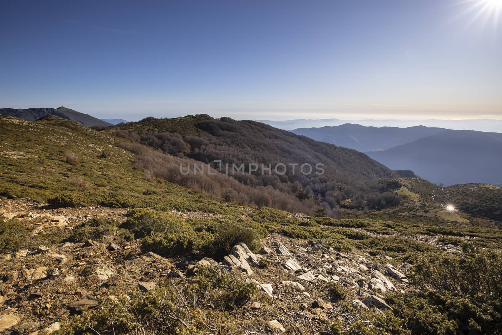 Mountain panoramic picture from Spain, Mountain Montseny by Digoarpi