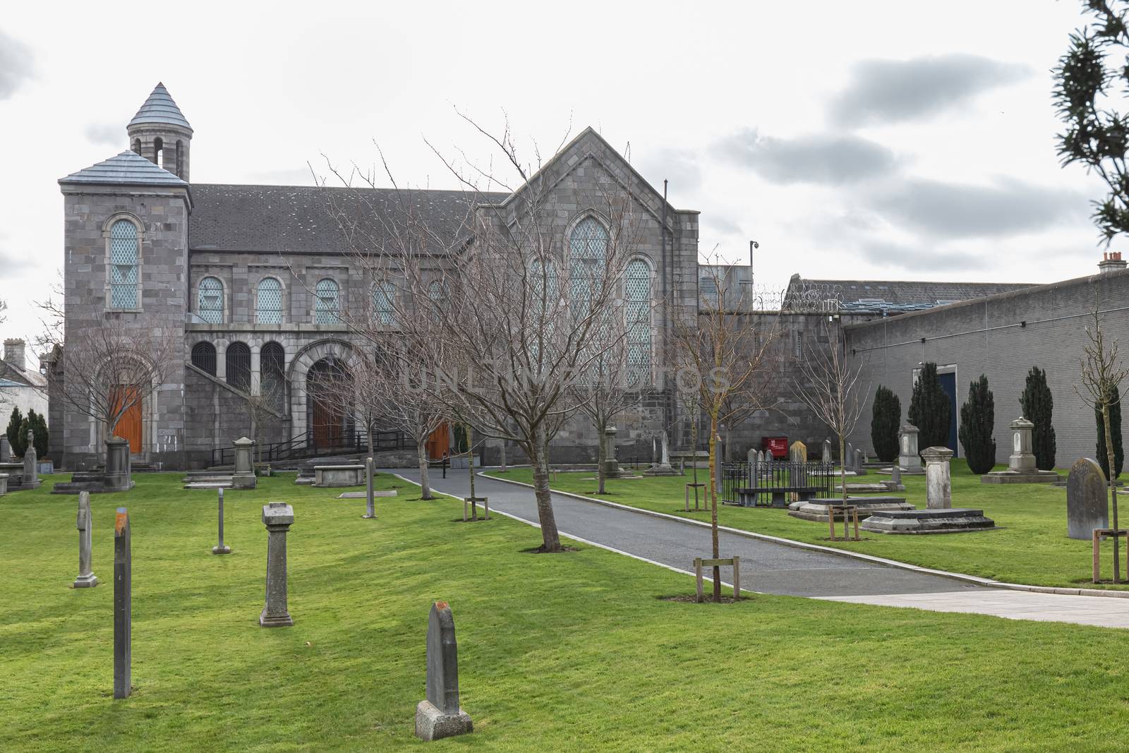 Architecture detail of the Church of the Sacred Heart  in Dublin by AtlanticEUROSTOXX