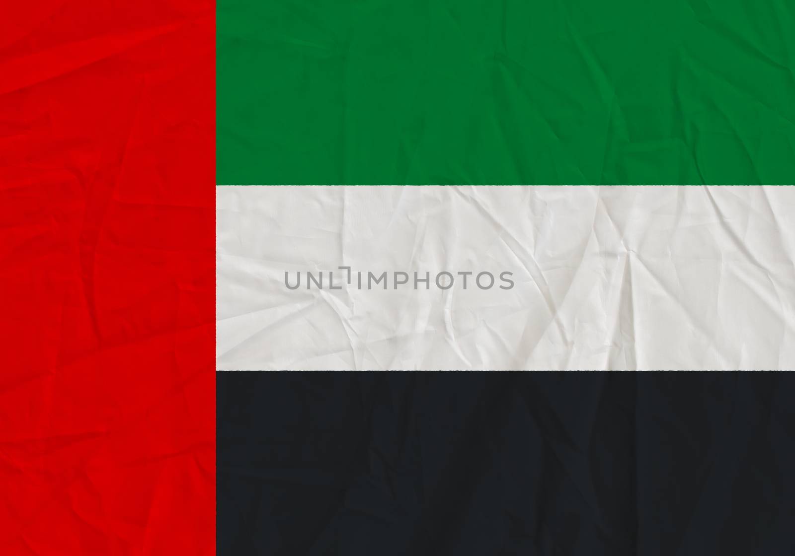 United arab grunge flag. Patriotic background. National flag of United arab