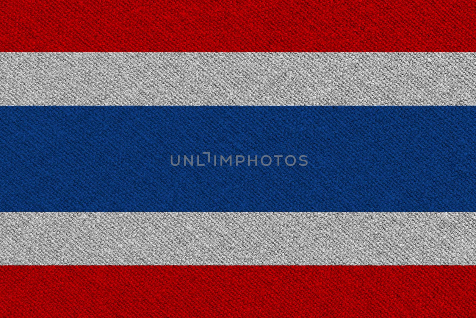 Thailand fabric flag by Visual-Content