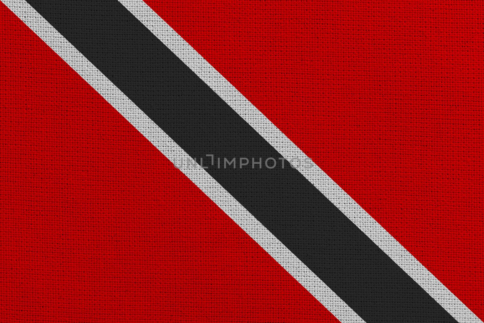 Trinidad and Tobago fabric flag by Visual-Content