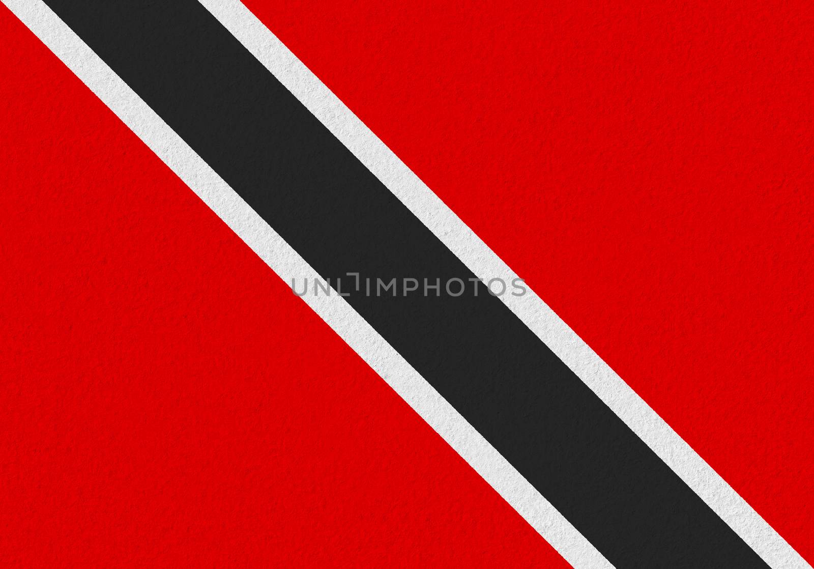 Trinidad and Tobago paper flag. Patriotic background. National flag of Trinidad and Tobago