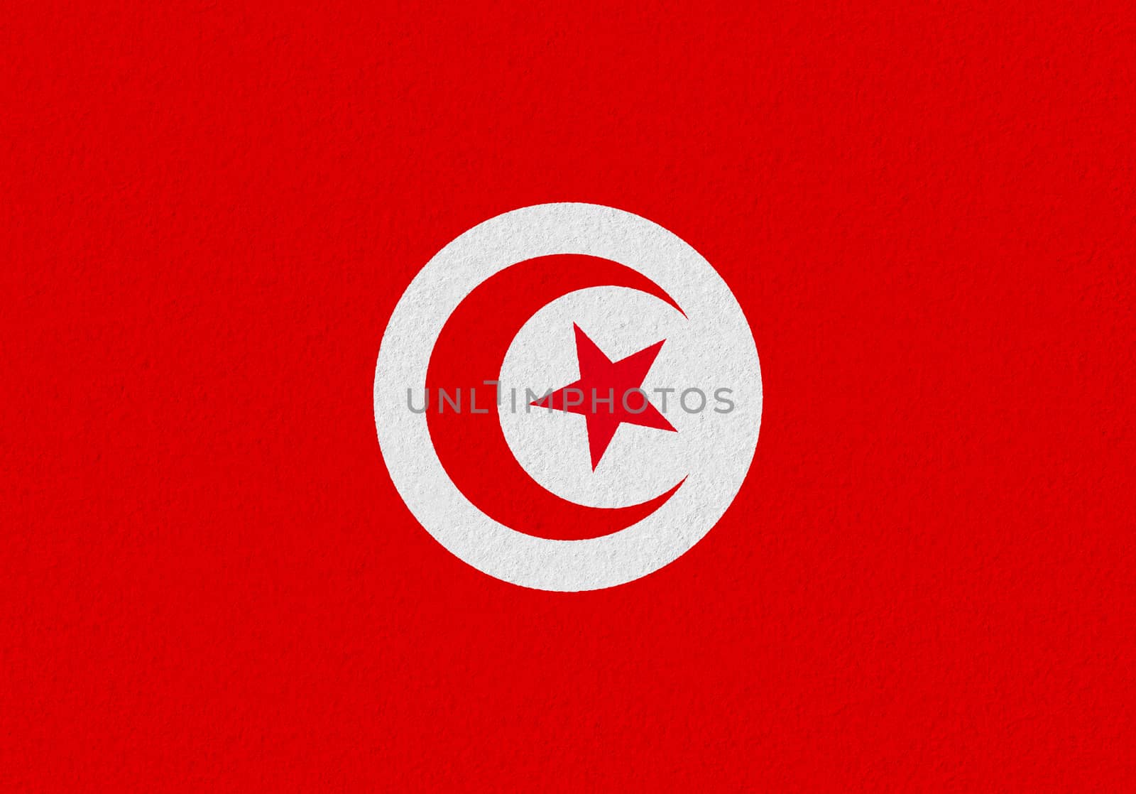 Tunisia paper flag by Visual-Content