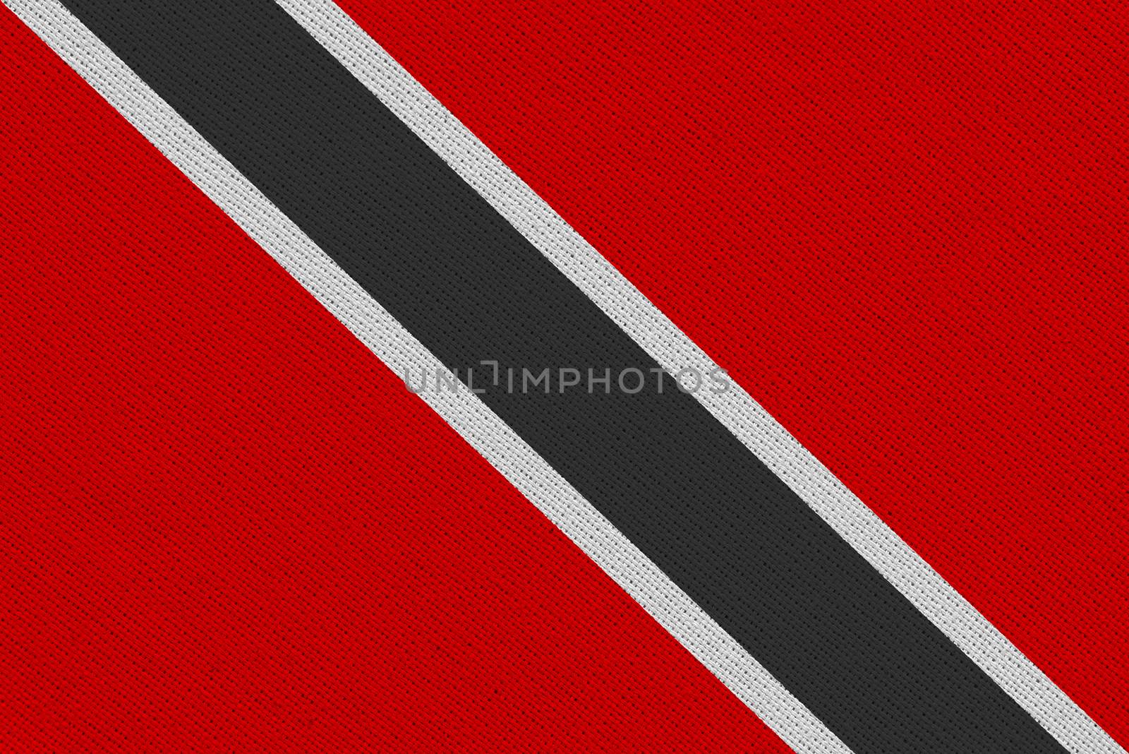 Trinidad and Tobago fabric flag by Visual-Content