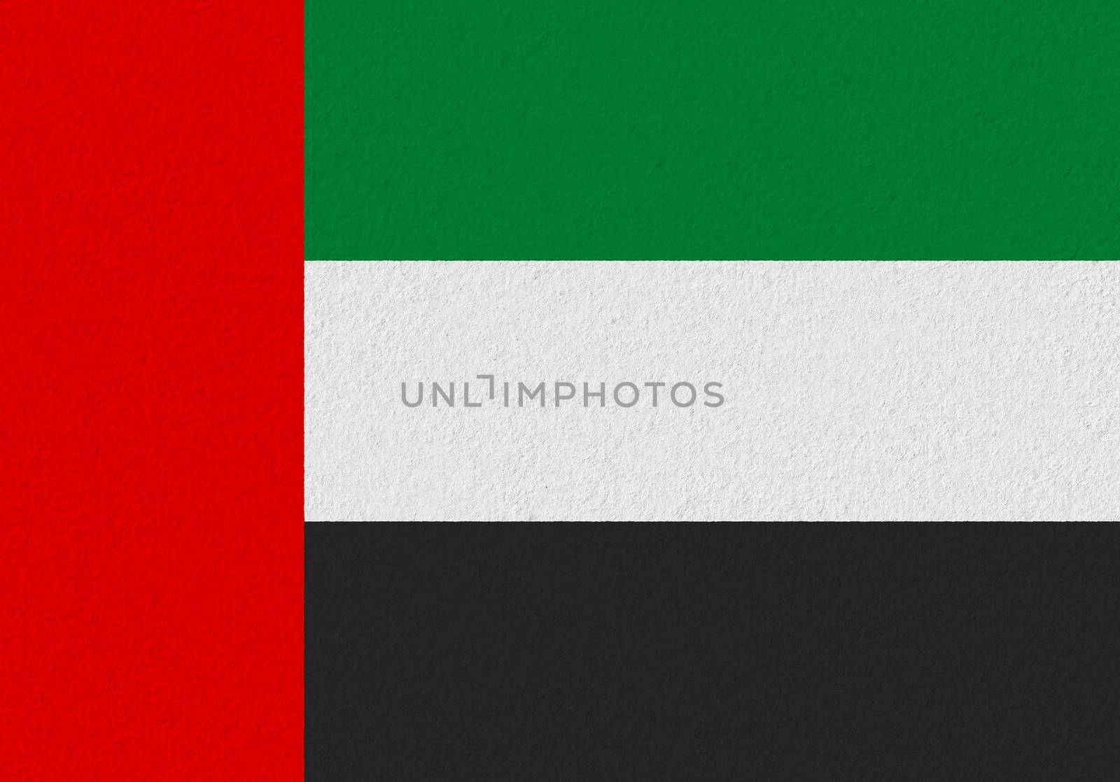 United arab paper flag. Patriotic background. National flag of United arab