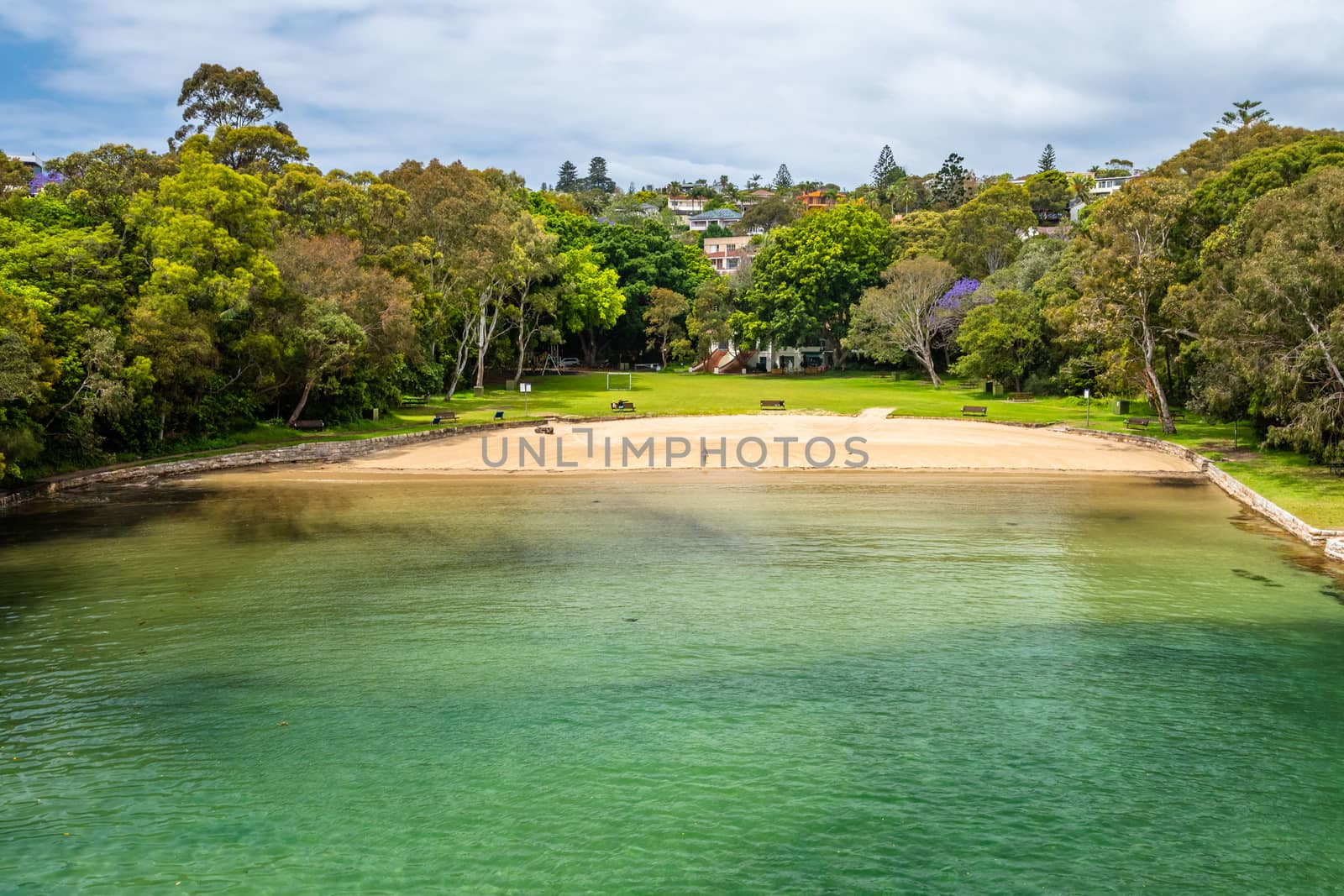 The green Parsley beach in Sydney, NSW Australia by mauricallari