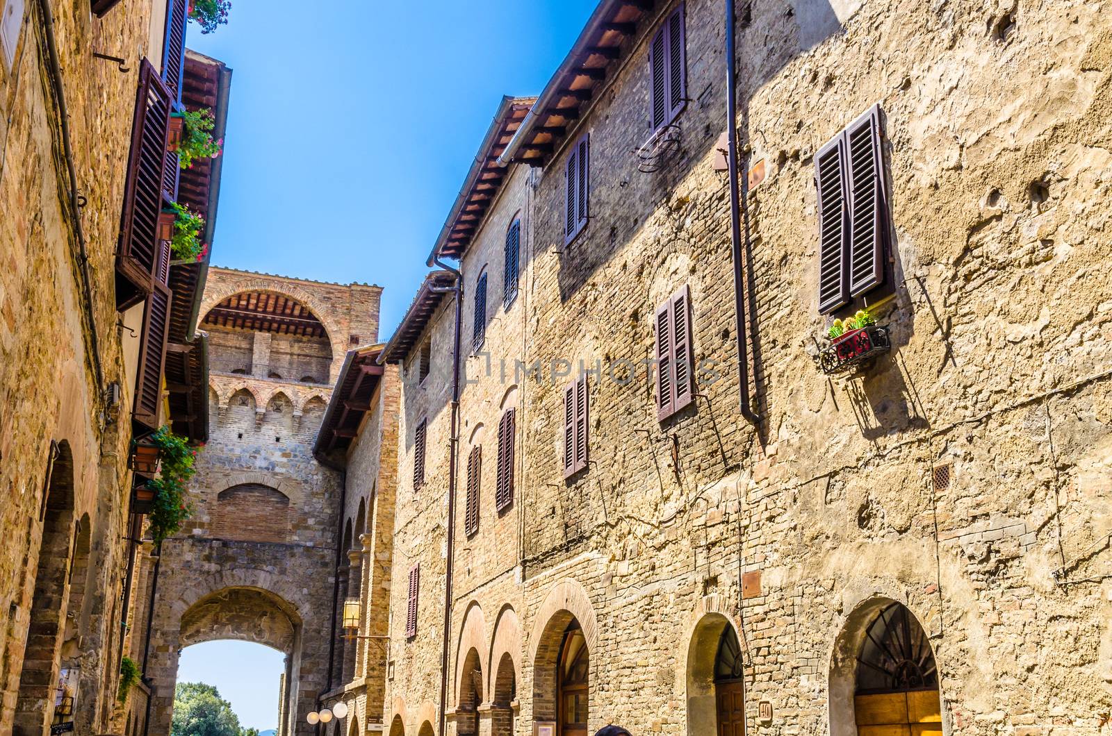 San Gimignano and its famous towers, Siena, Tuscany, Italy by mauricallari