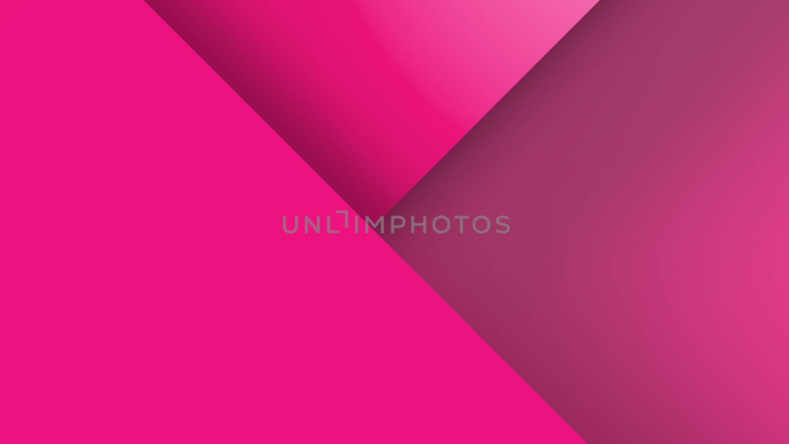 Diagonal pink dynamic stripes on color background. Modern abstract background with lines and dark shadows