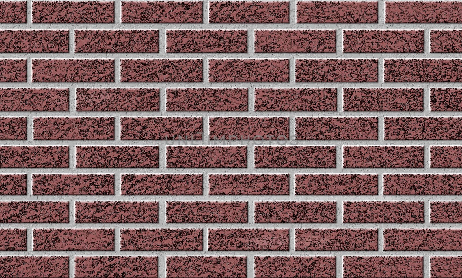 Brick wall. Red textured background. Pattern of decorative wall surface