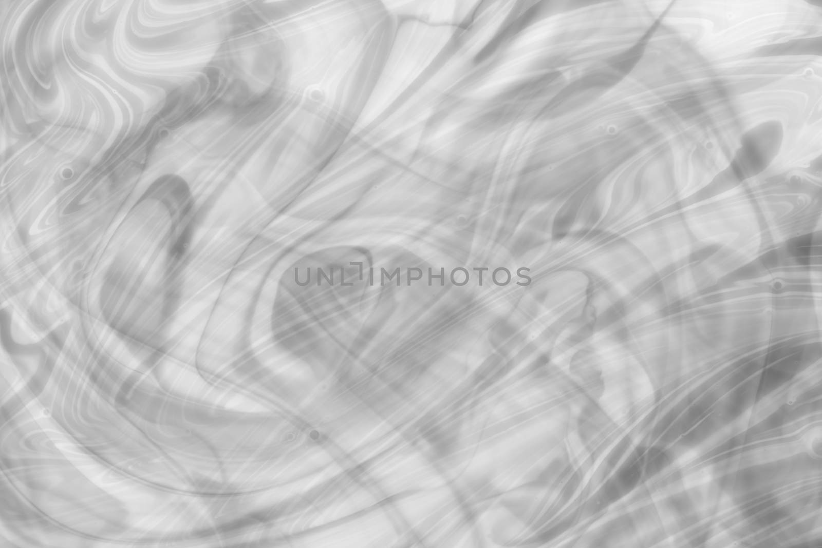 Black and white fluid pattern. Abstract painted background. Decorative marble texture. Black and white background