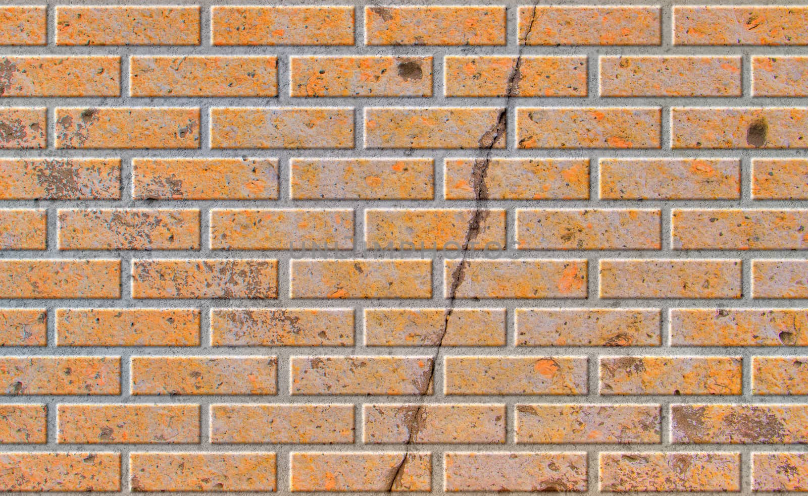 Brick wall. Pattern of decorative wall surface