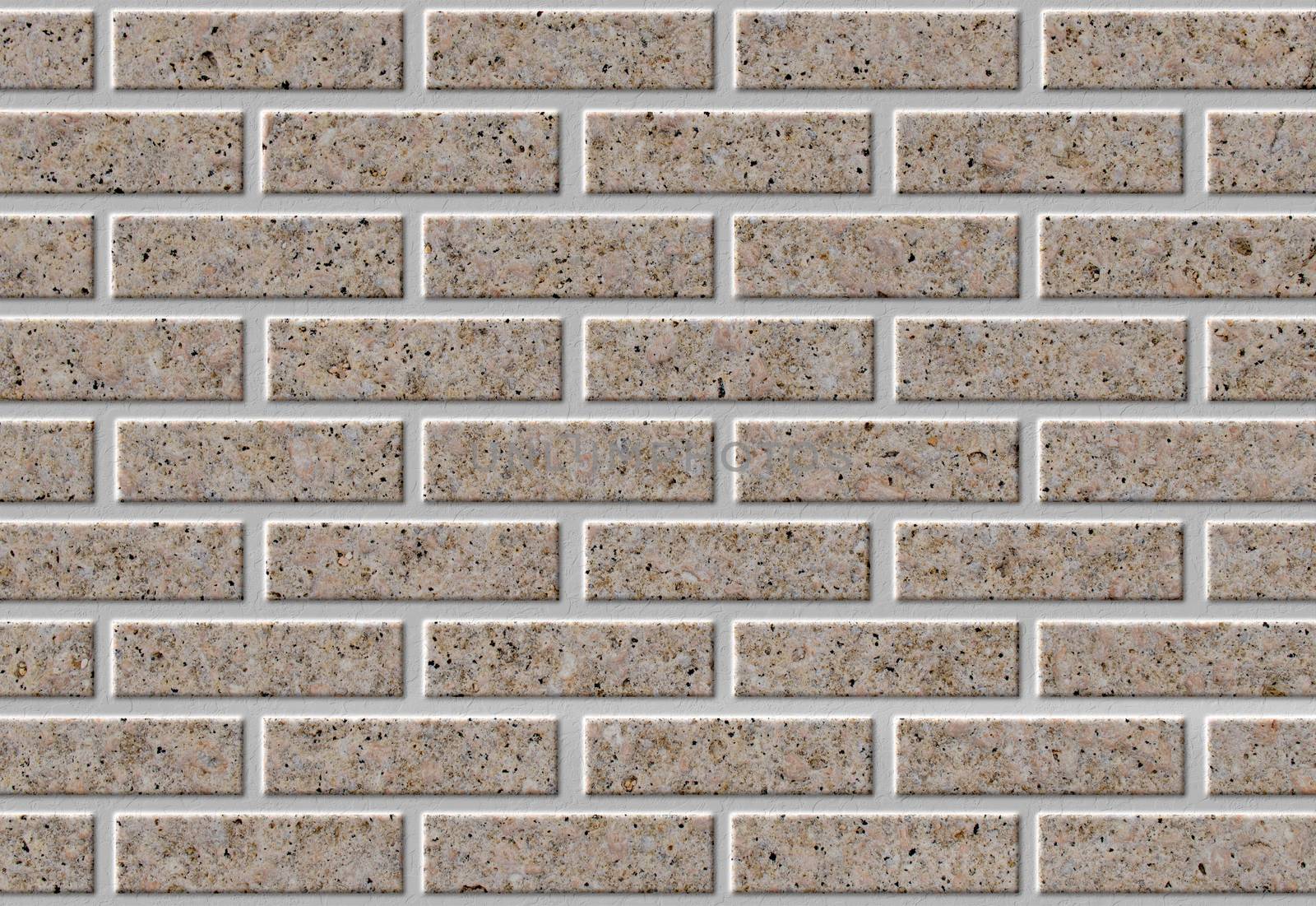Brick wall illustration. Pattern of decorative wall surface