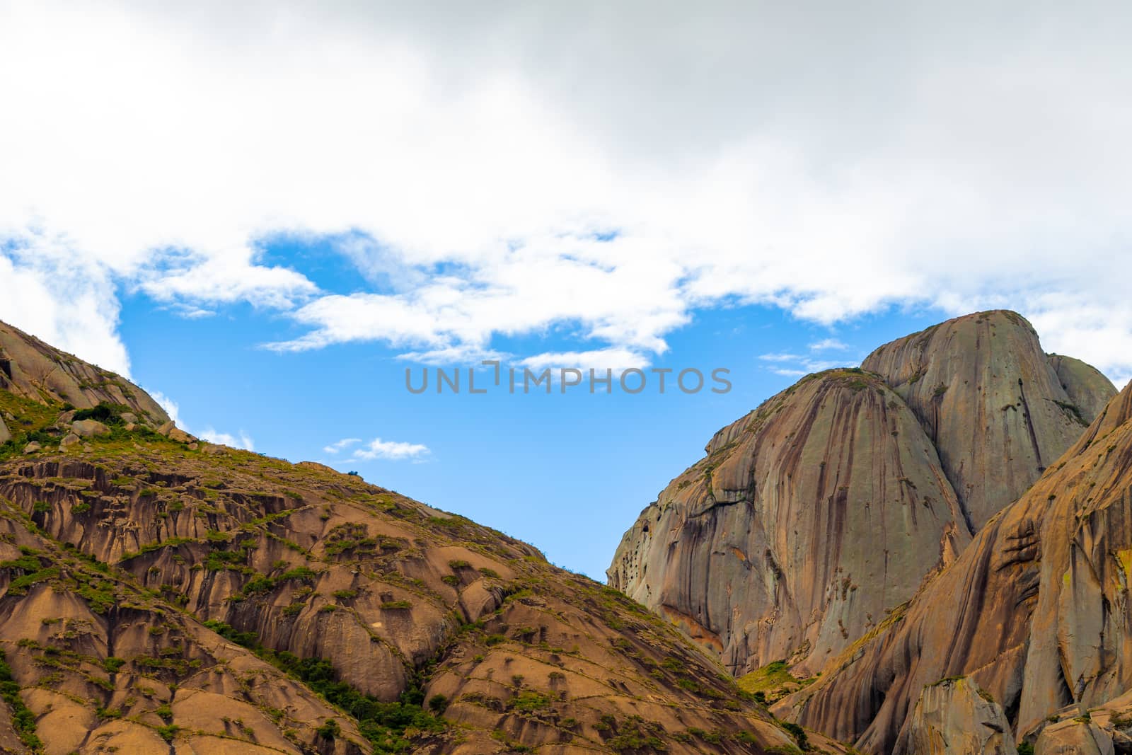 A Landscape shots of the island of Madagascar