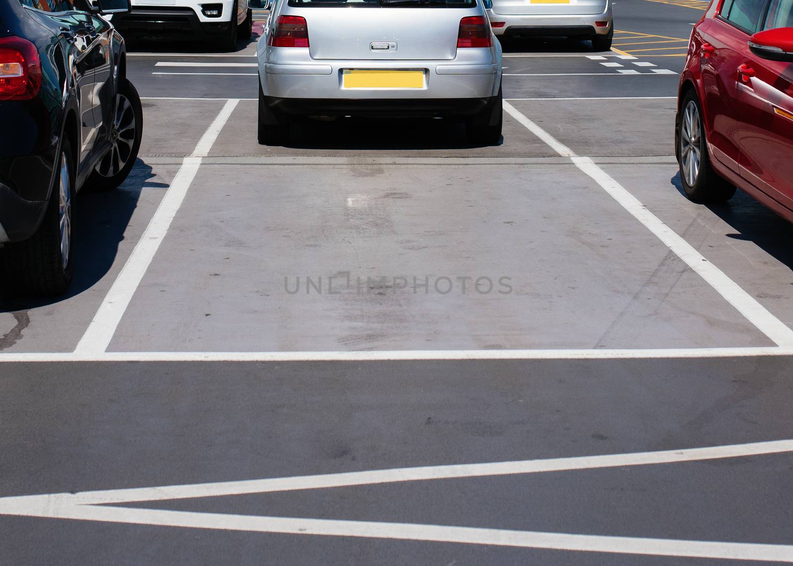 The free parking space in the Parking