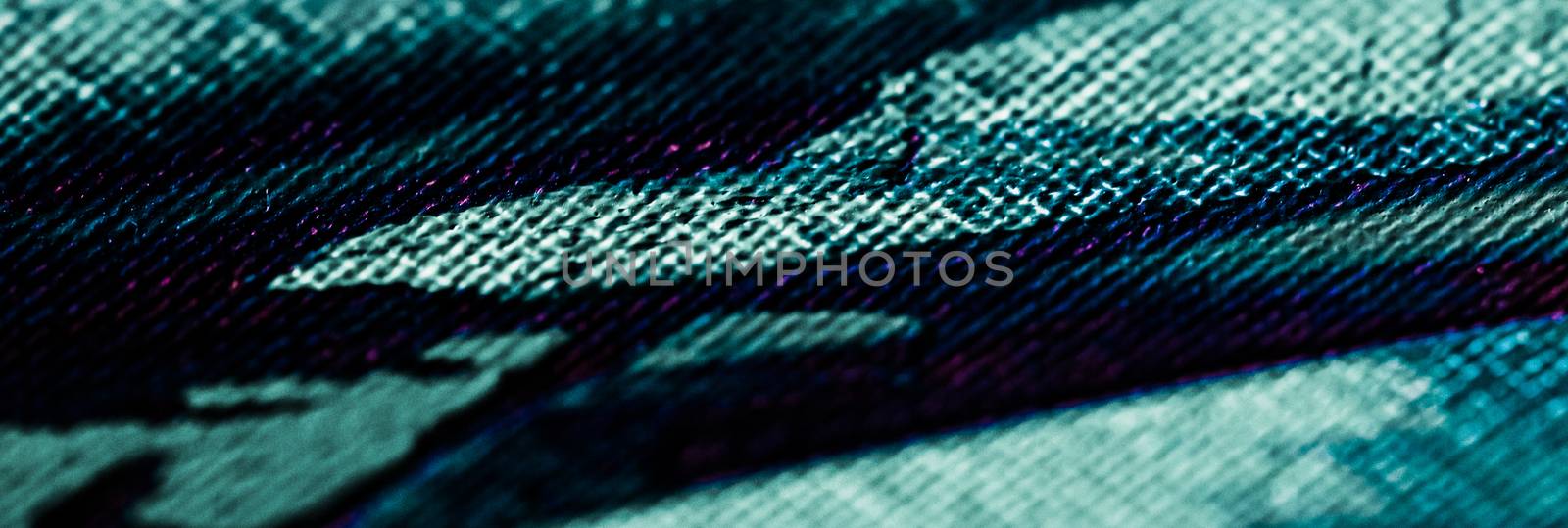 Turquoise abstract background, painting and arts