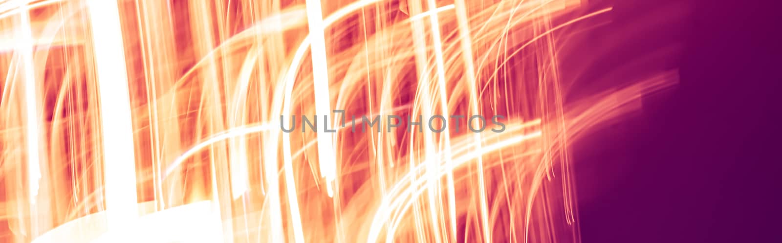 Light waves as abstract futuristic background, science and high  by Anneleven