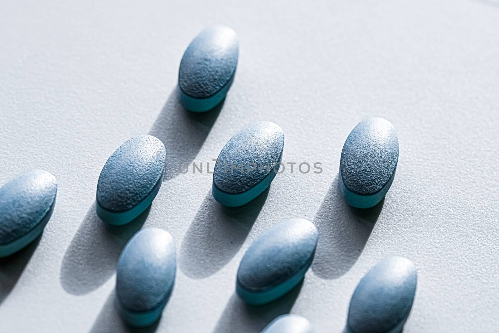 Mint pills as herbal medication, pharma brand store, probiotic drugs as nutrition healthcare or diet supplement products for pharmaceutical industry ads