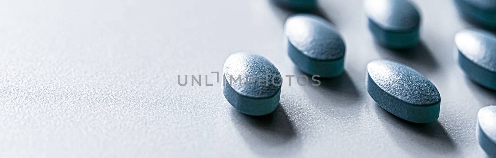 Mint pills as herbal medication, pharma brand store, probiotic drugs as nutrition healthcare or diet supplement products for pharmaceutical industry ads