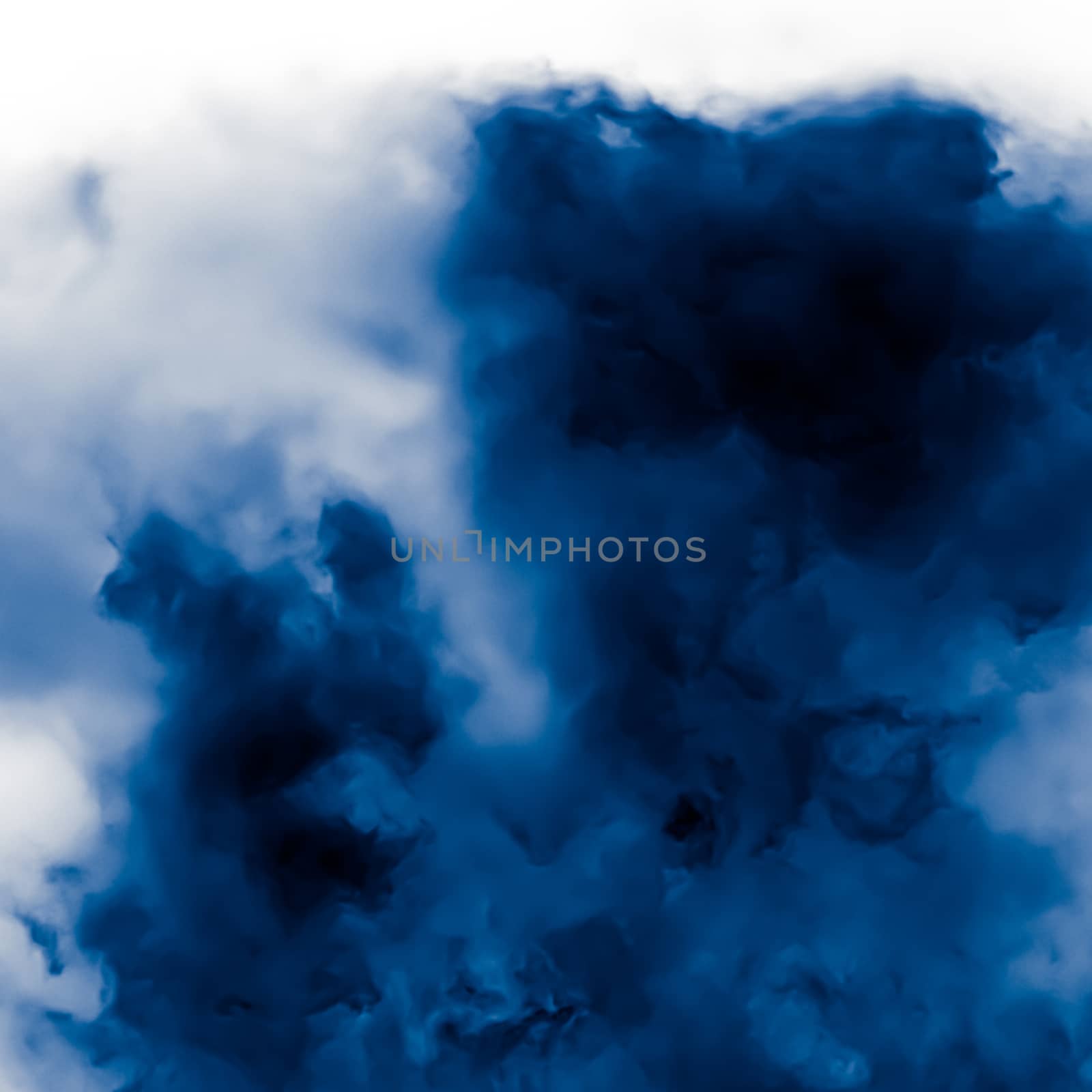 Minimalistic blue cloudy background as abstract backdrop, minima by Anneleven