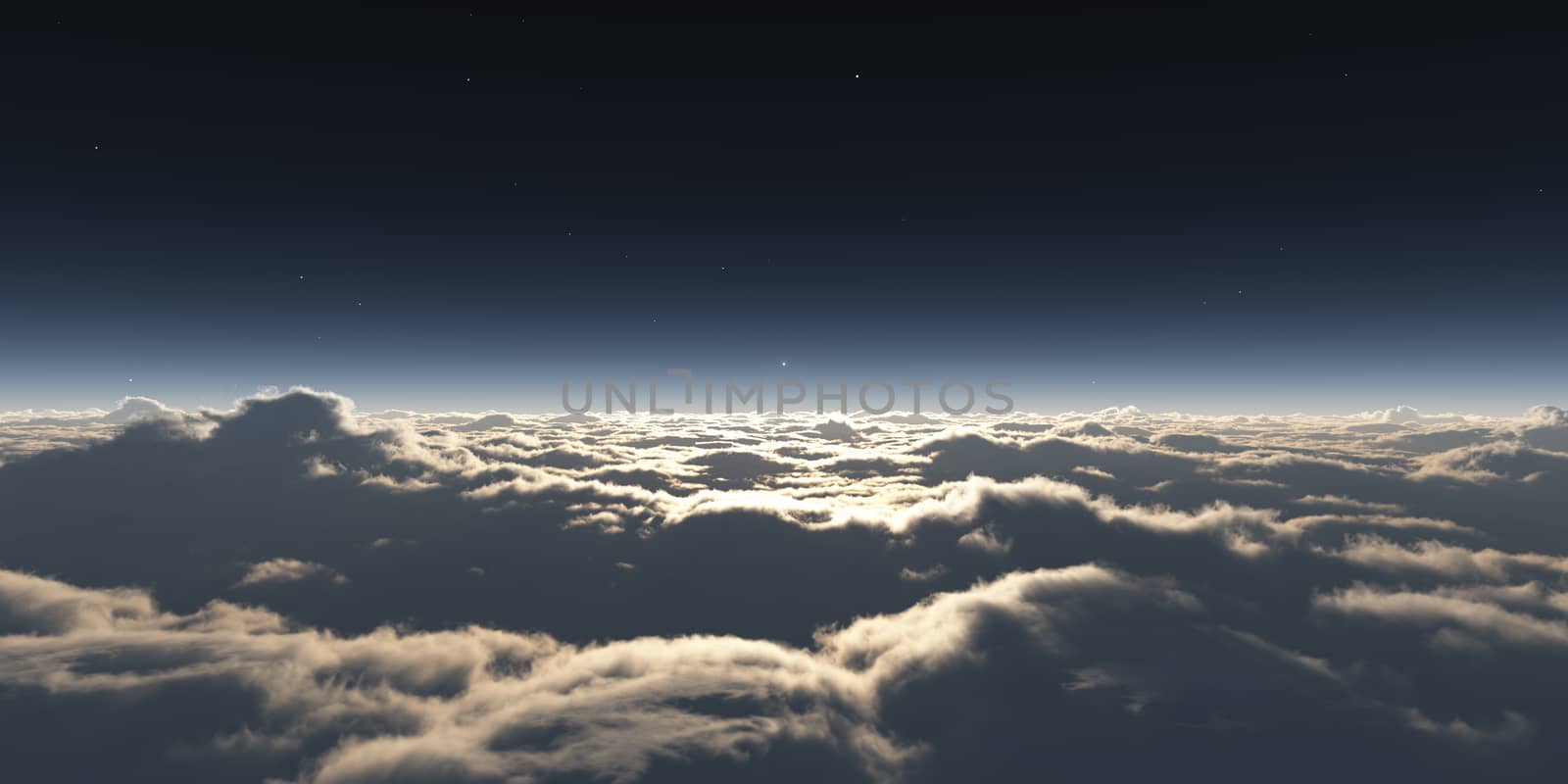 dream fly above clouds ray light by alex_nako