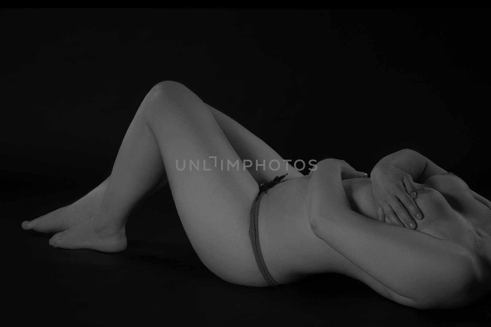 A sensual shot of a woman in underwear by 25ehaag6