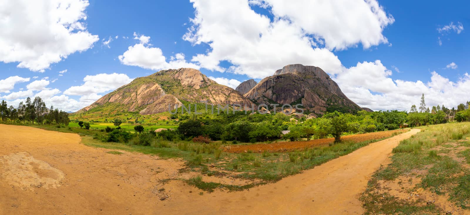 Panoramic image of the landscape on the island of Madagascar by 25ehaag6