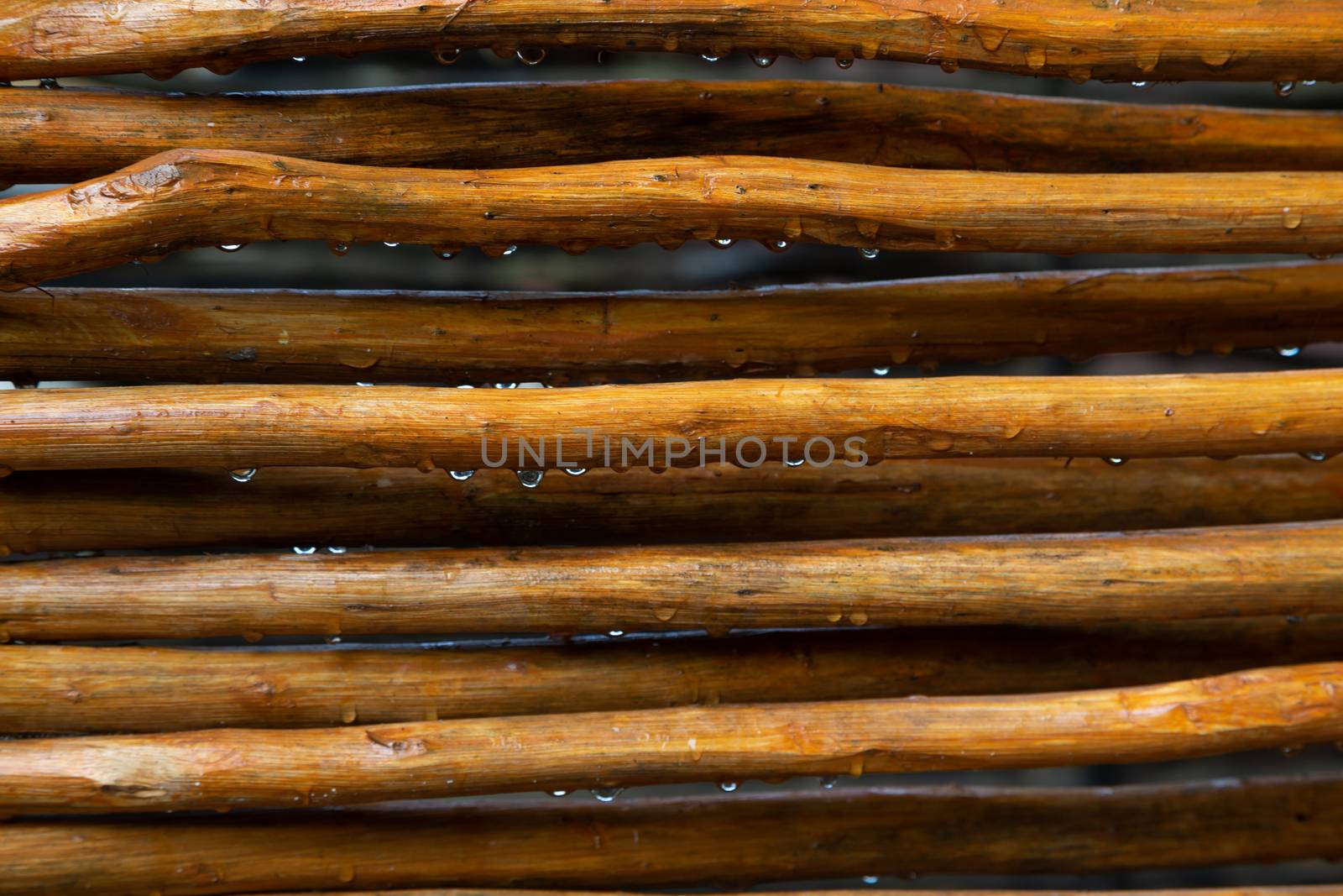 A Background from a wooden mesh or wood