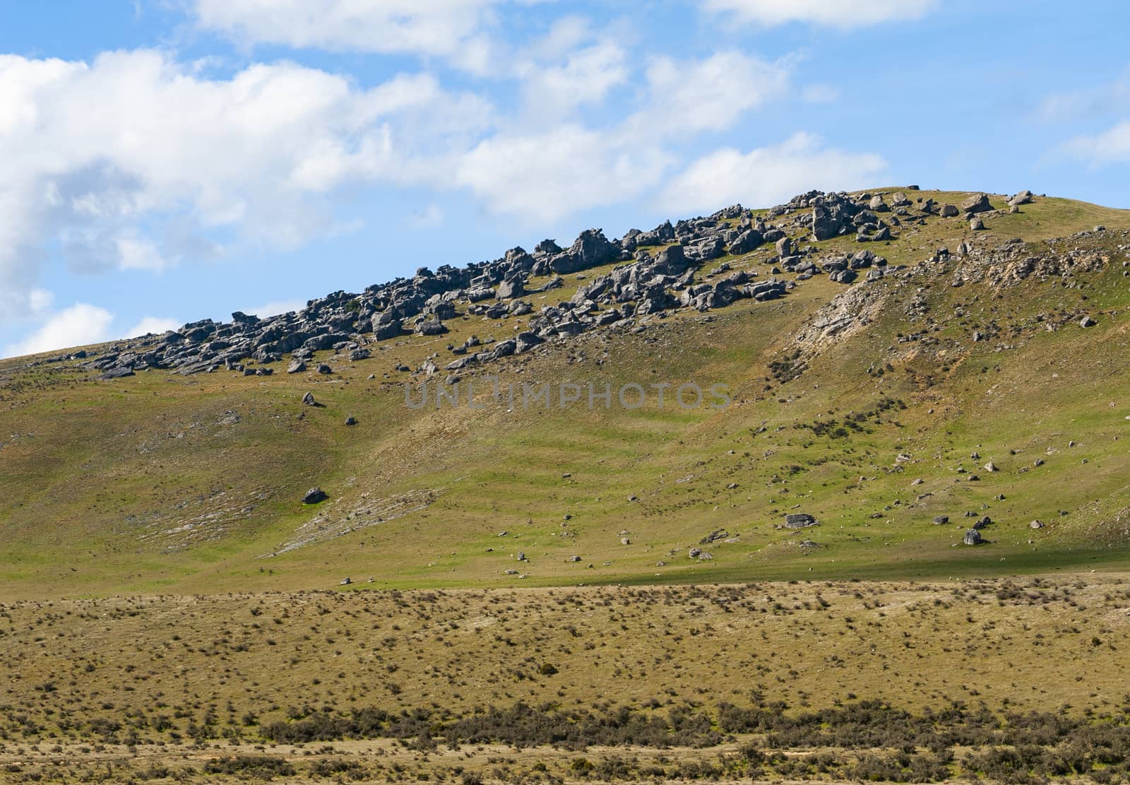 Castle Hill highland area in the New Zealand by fyletto