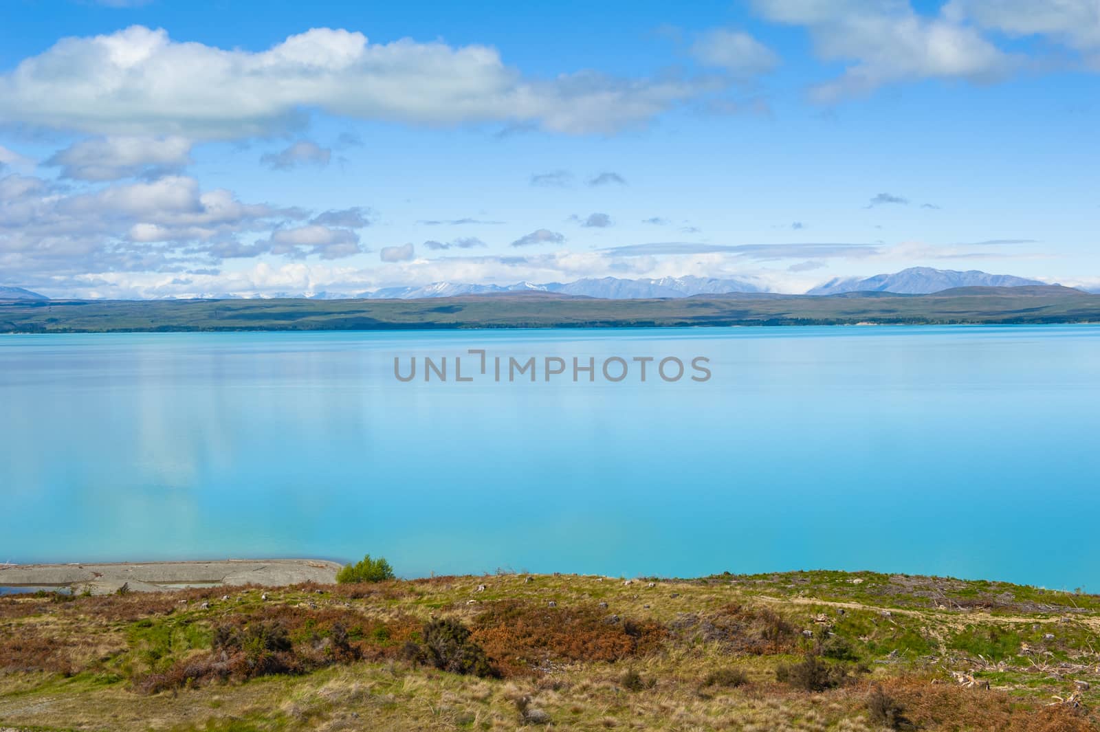 Lake Pukaki in the New Zealand by fyletto