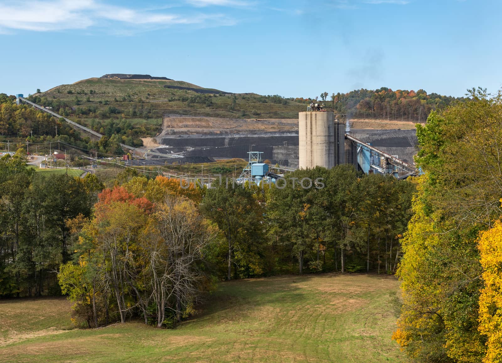 Underground mine in West Virginia known as the Monongalia County Mine near Wana in WV