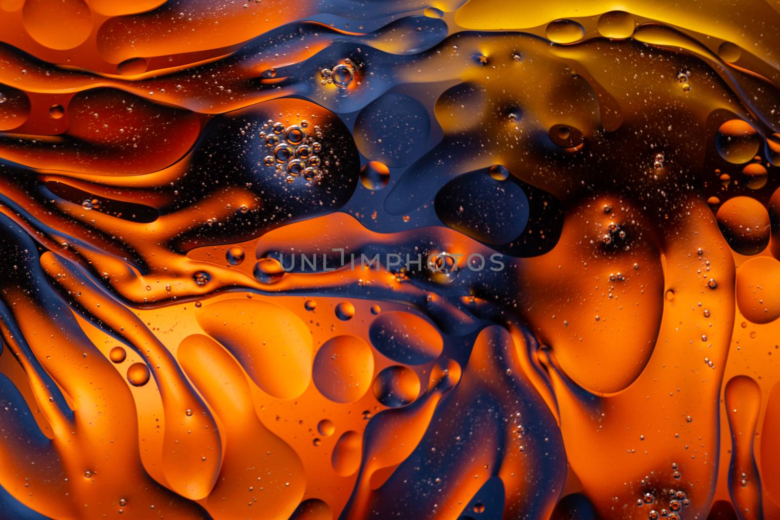 water and oil background with lots of bright colors