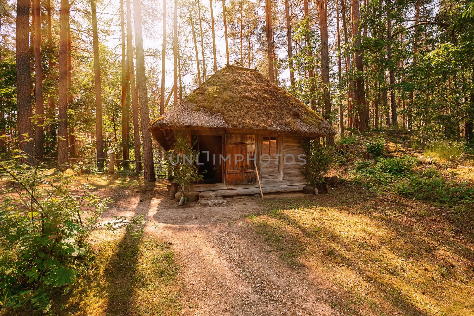 Old house in rural area, Riga, Latvia