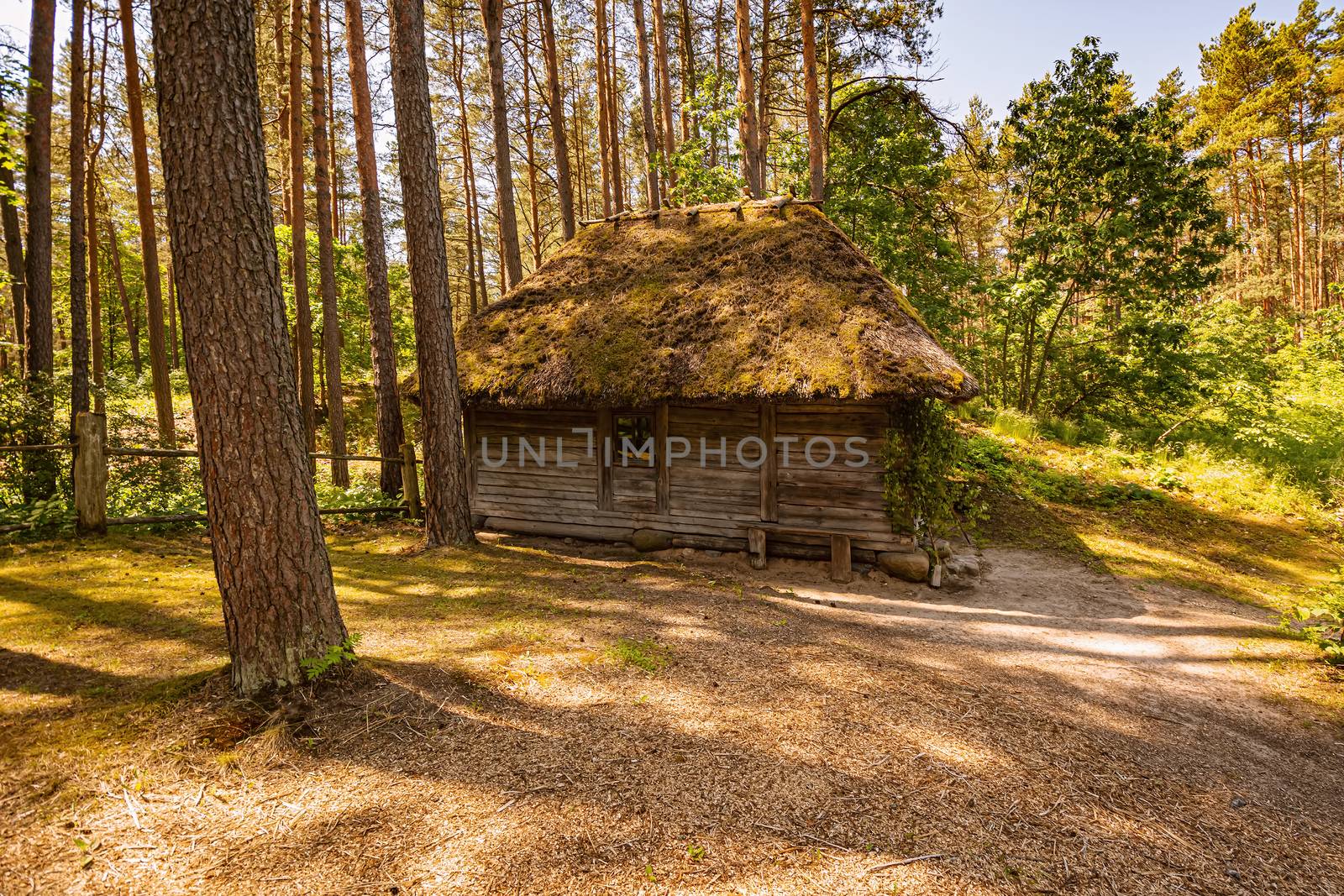 Old house in rural area, Riga, Latvia