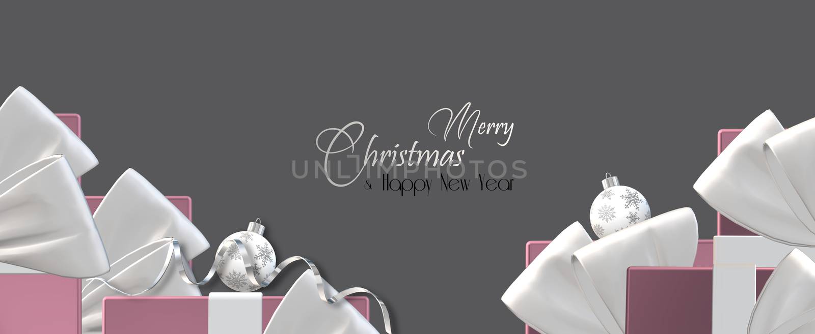 Christmas luxury design with gift boxes by NelliPolk