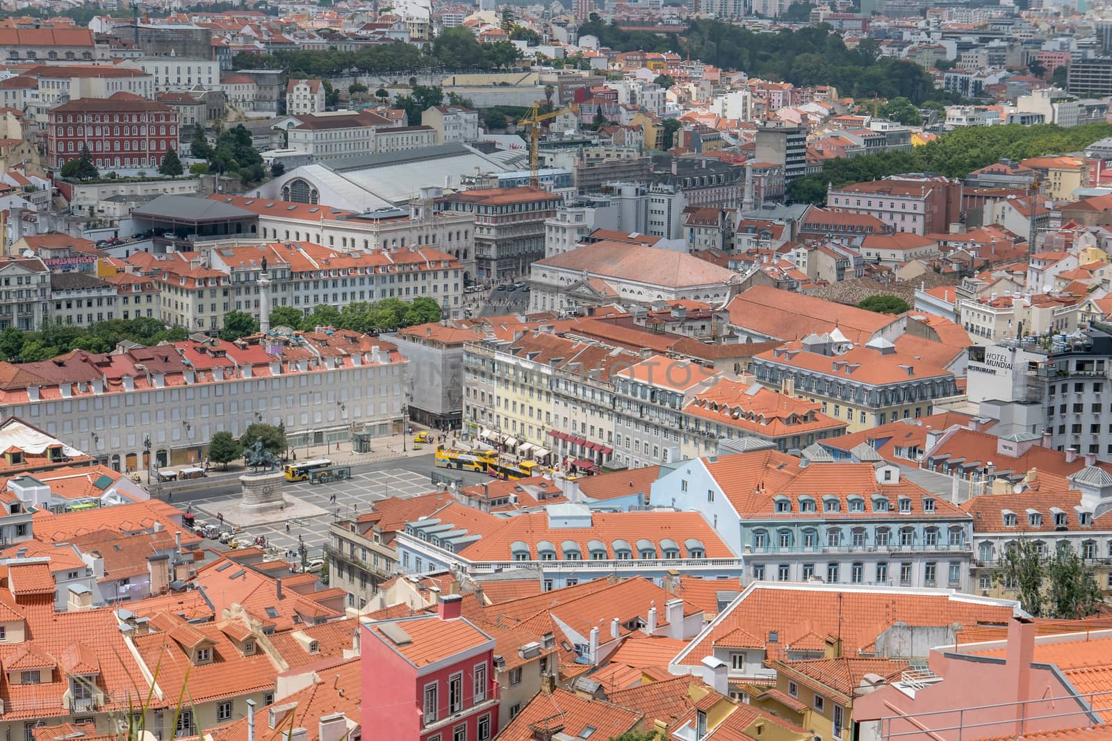 discovery of the city of Lisbon in Portugal. Romantic weekend in Europe.