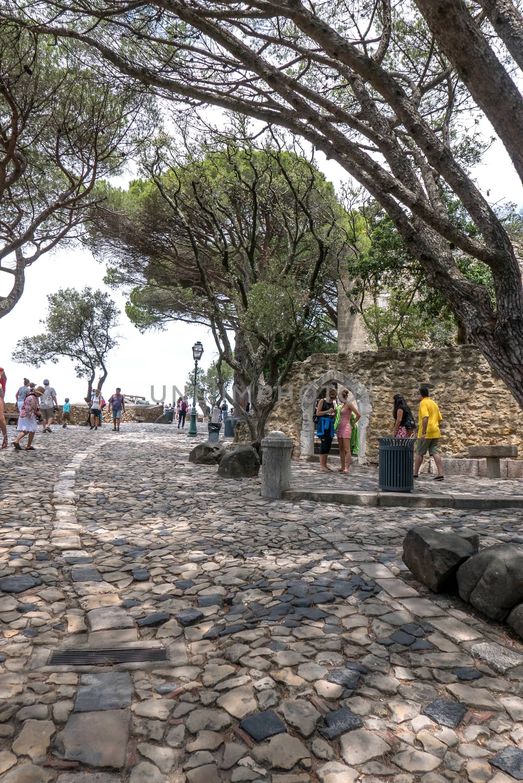 discovery of the city of Lisbon in Portugal. Romantic weekend in Europe.