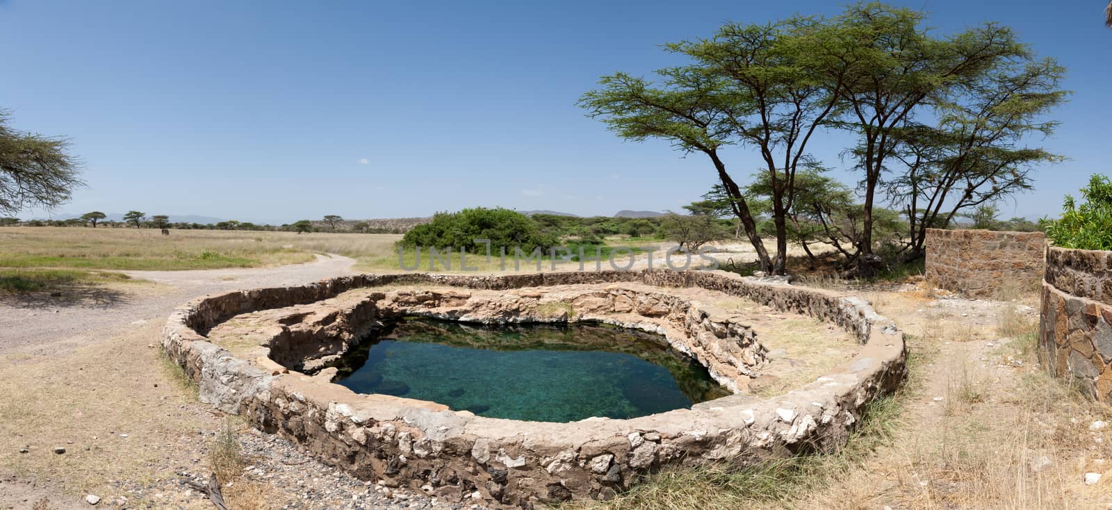 The place named Buffalo Spring in the Samburu National Park