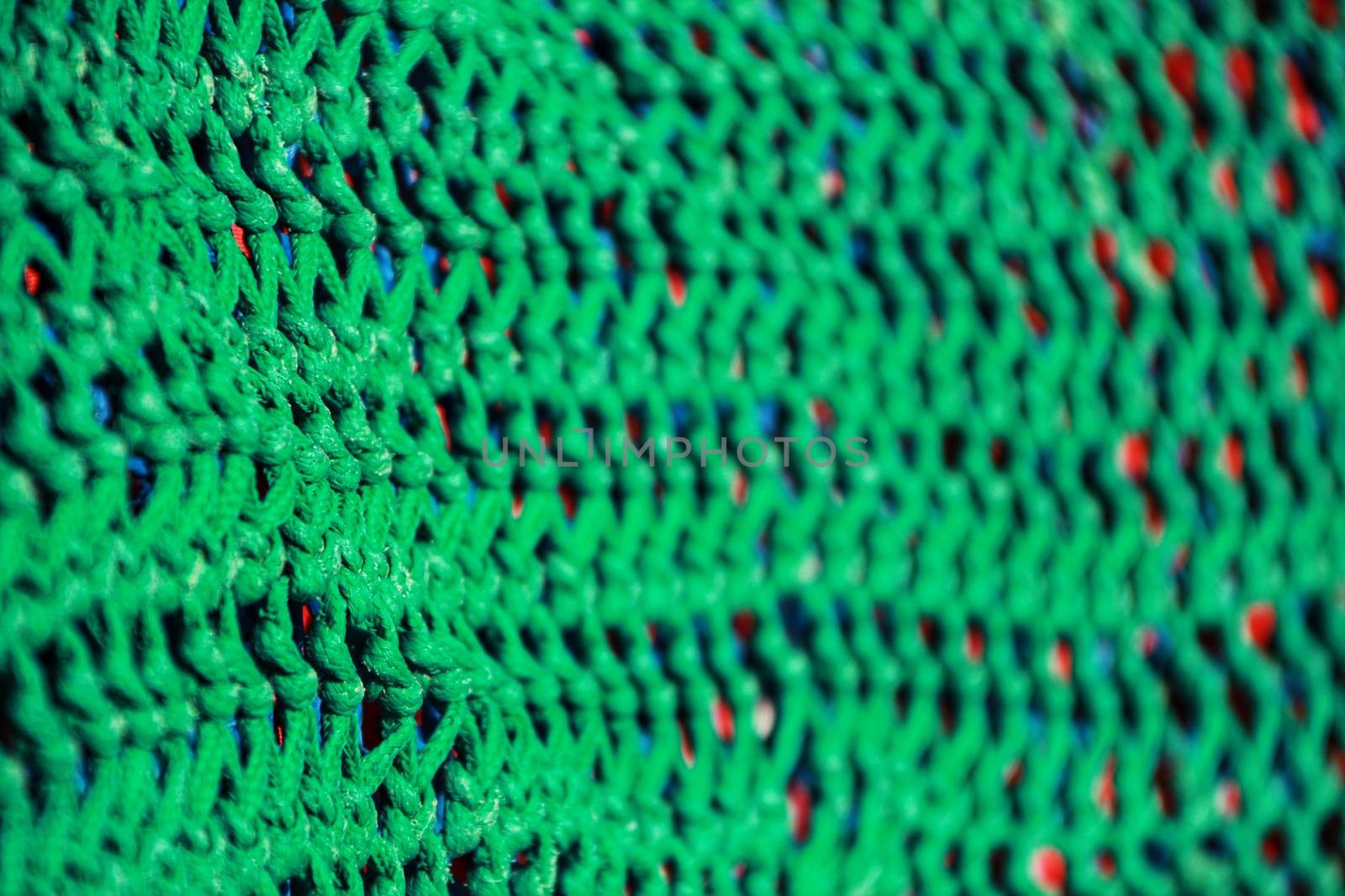 Fishing nets background in the port of Santa Pola, Alicante