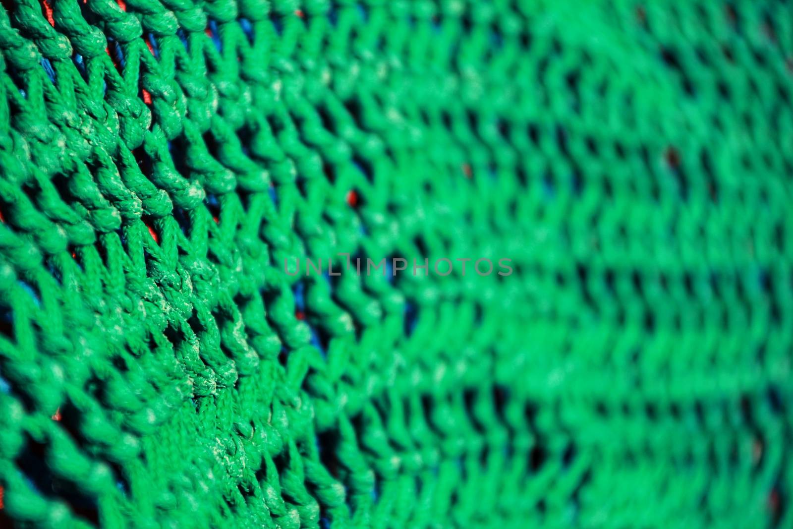 Fishing nets background in the port of Santa Pola, Alicante