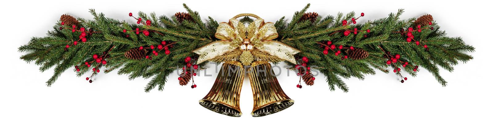 Jingle bells Christmas fir decoration by Yellowj