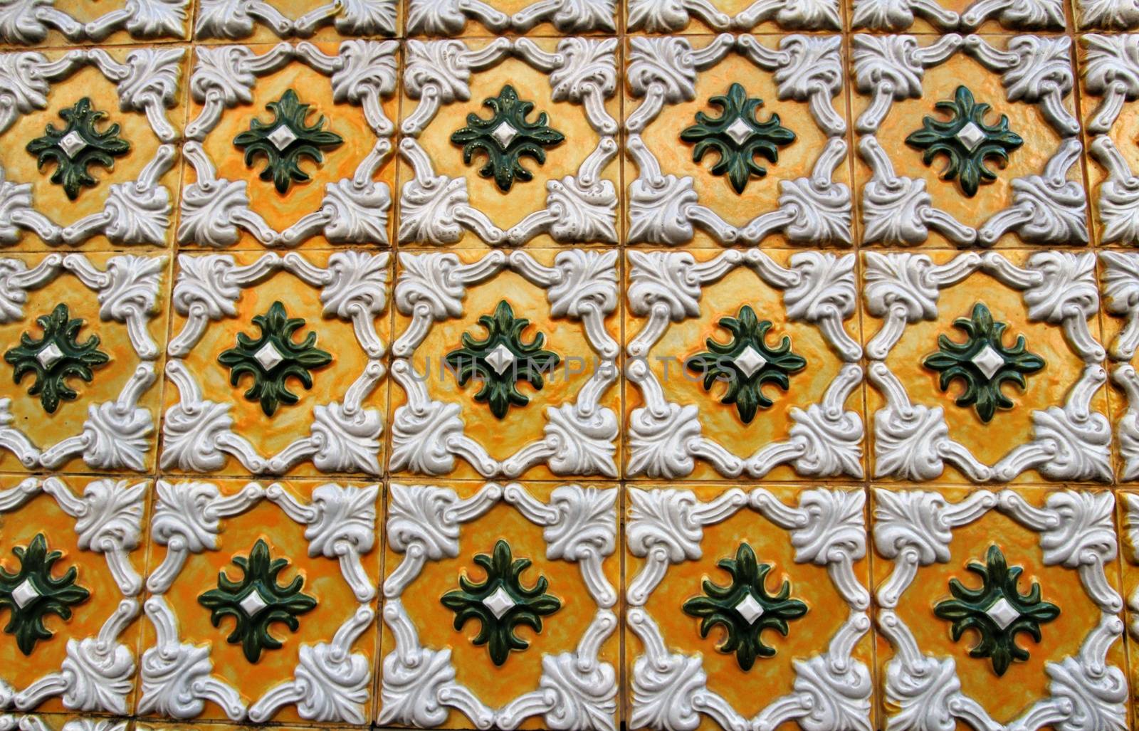 Colorful and vintage tiles of Portugal, Portugal