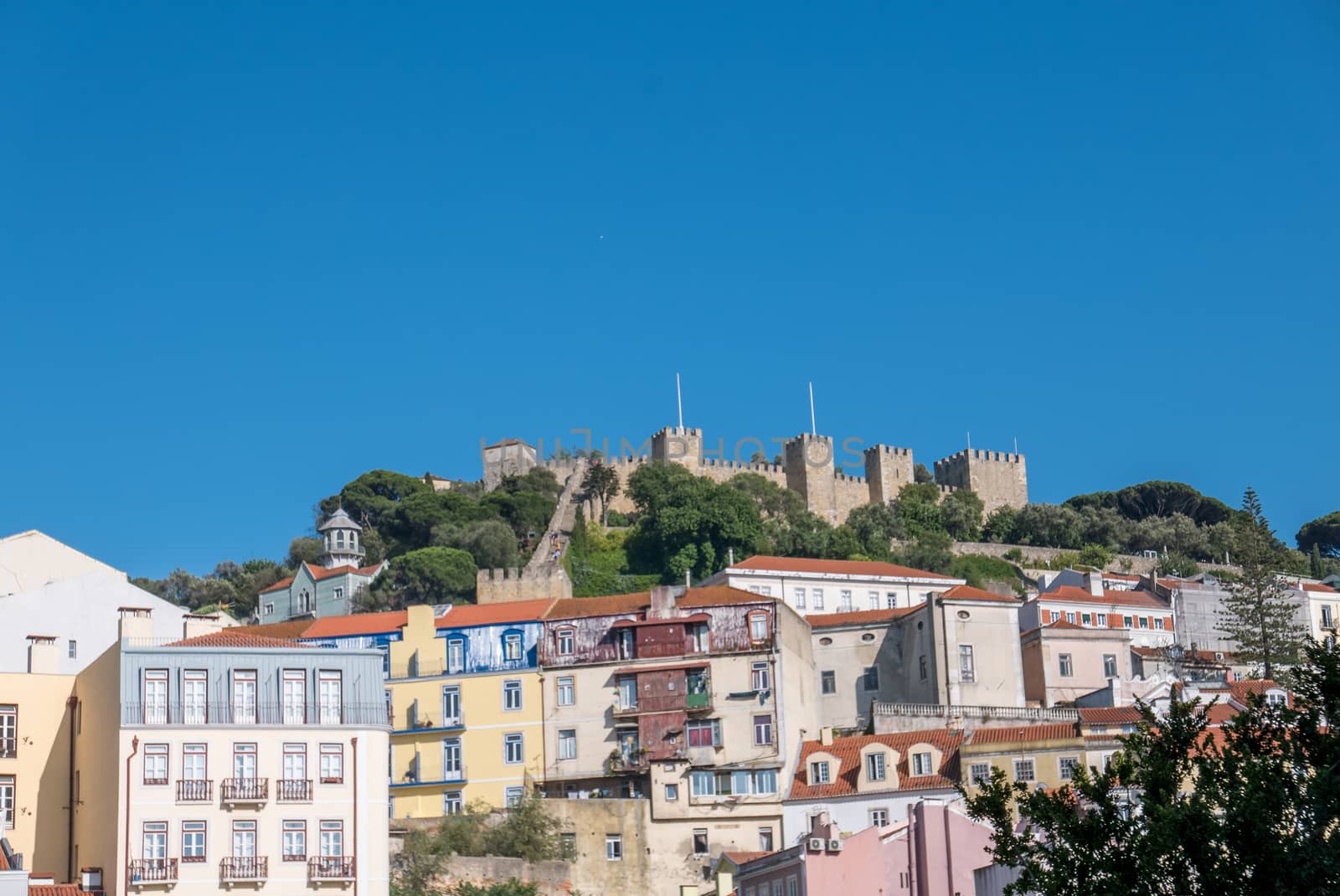 discovery of the city of Lisbon in Portugal. Romantic weekend in Europe.